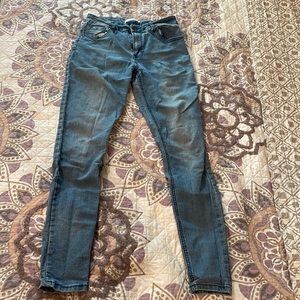 Skinny Blue Denim Jeans